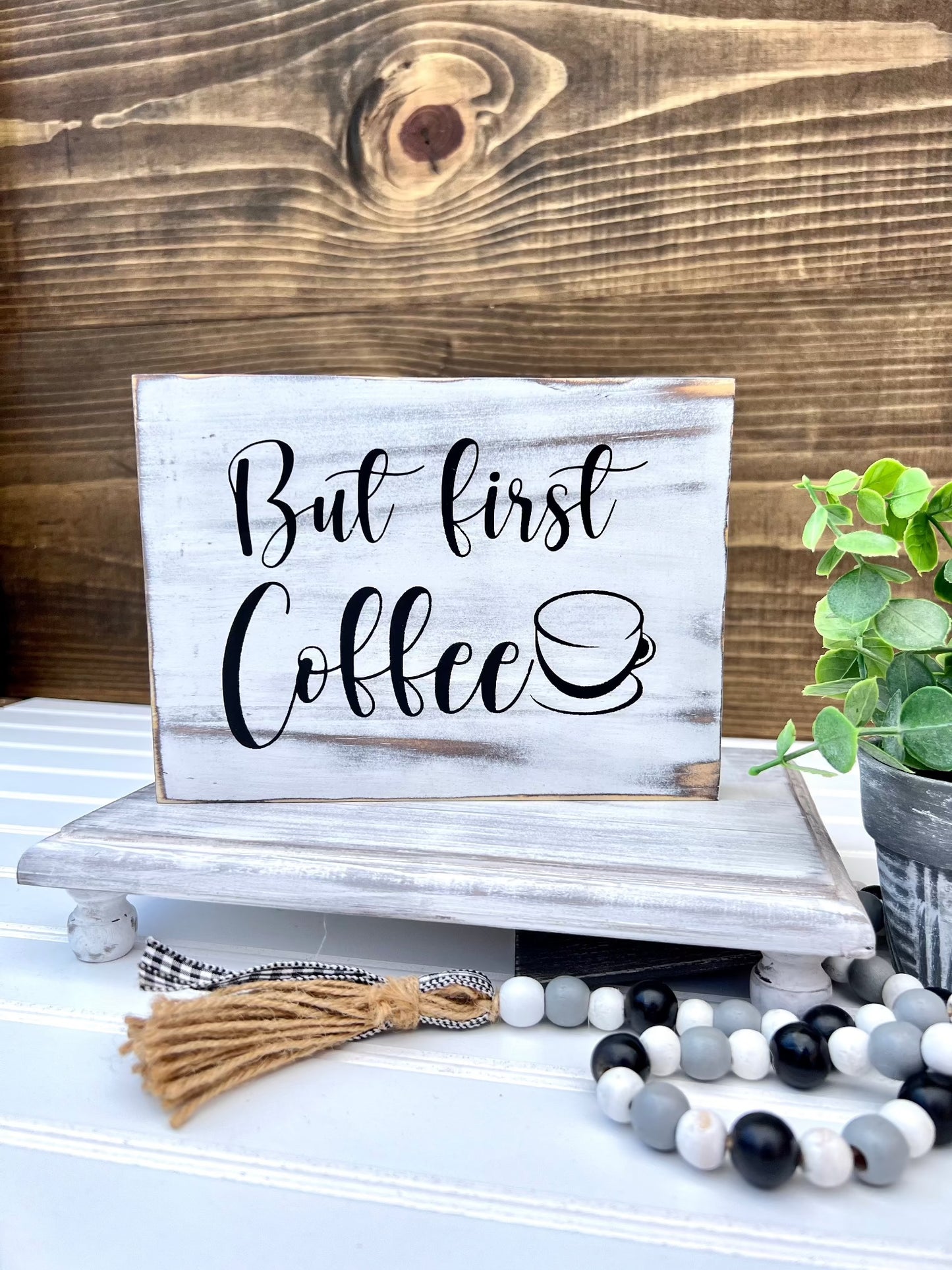 Distressed Wood Sign