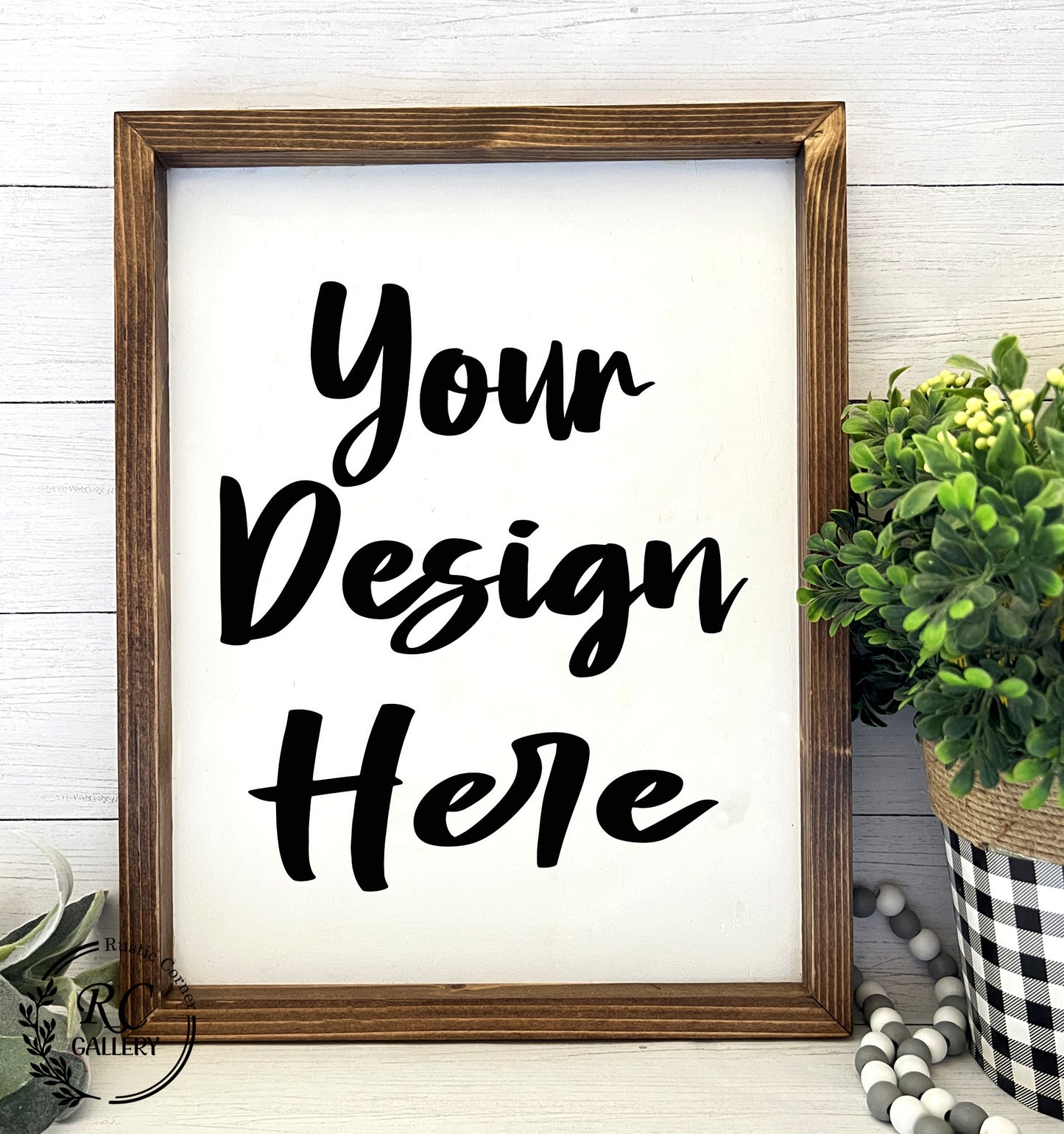 BUILD YOUR SIGN, 2D Custom wood sign Deposit