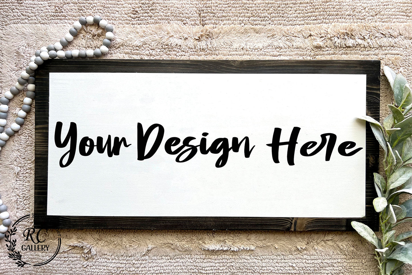BUILD YOUR SIGN, 2D Custom wood sign Deposit