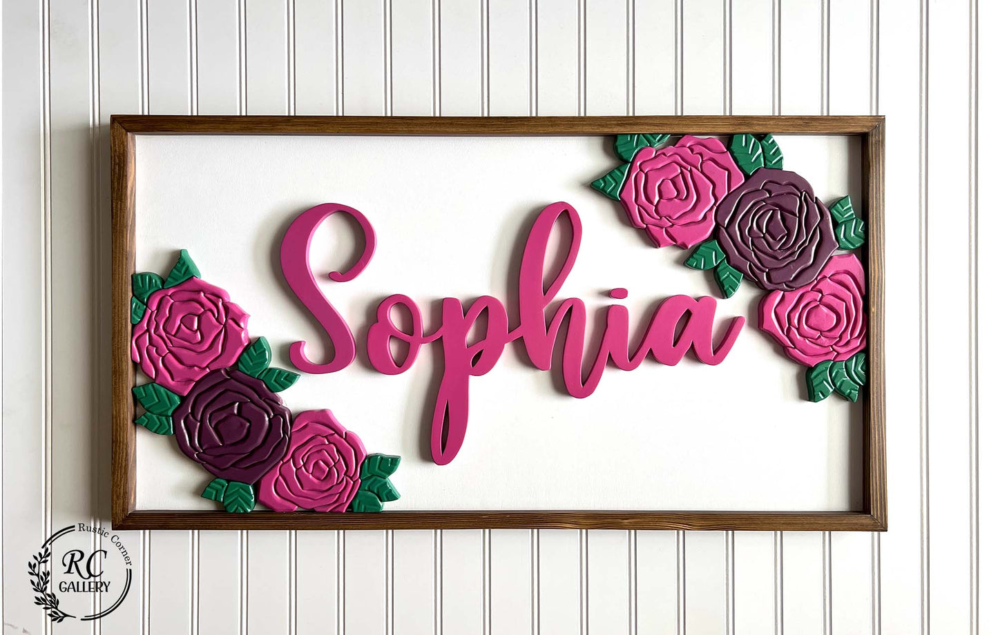 Nursery Name sign, Custom Name Sign Deposit