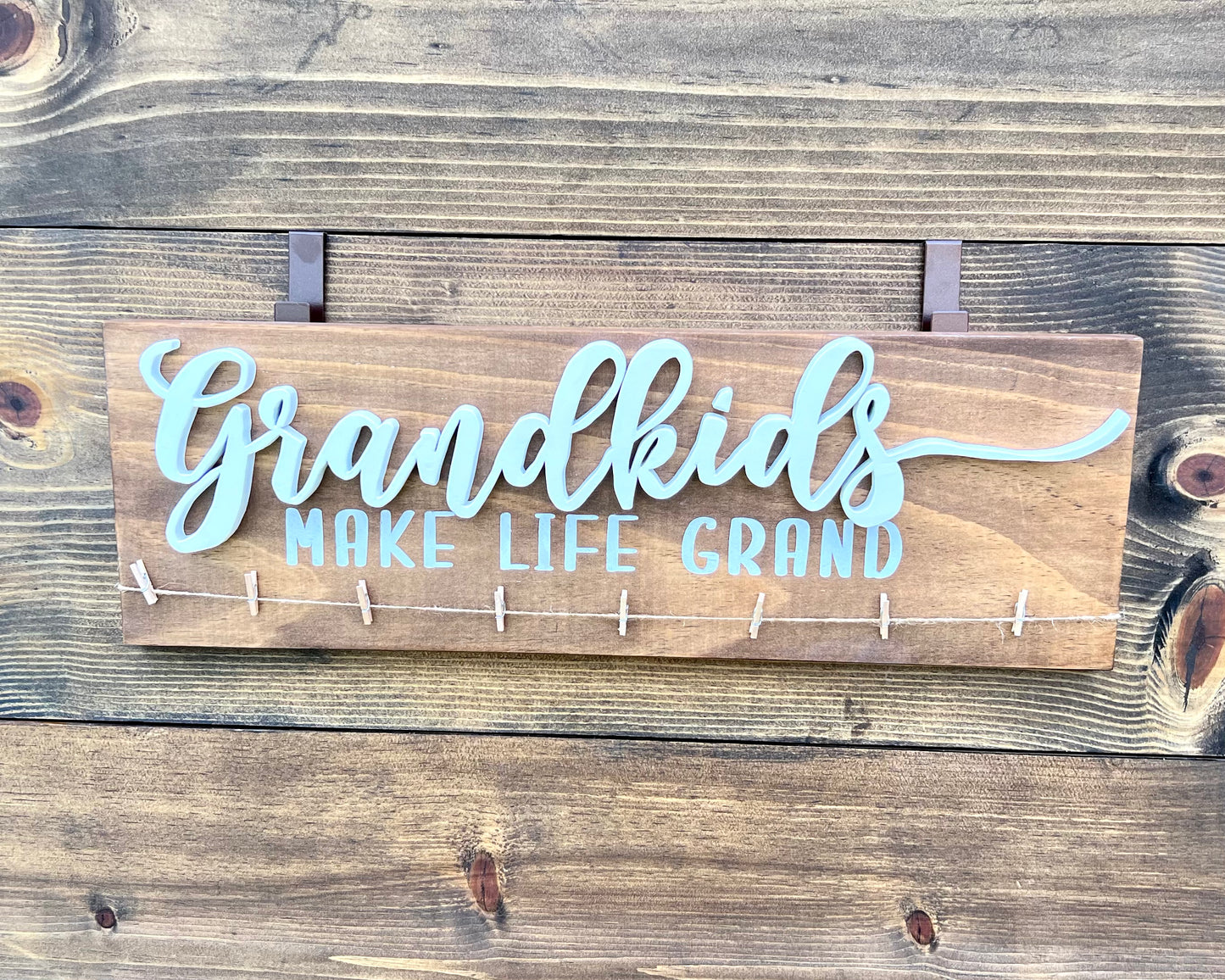 Grandkids Make Life Grand, Photo Display