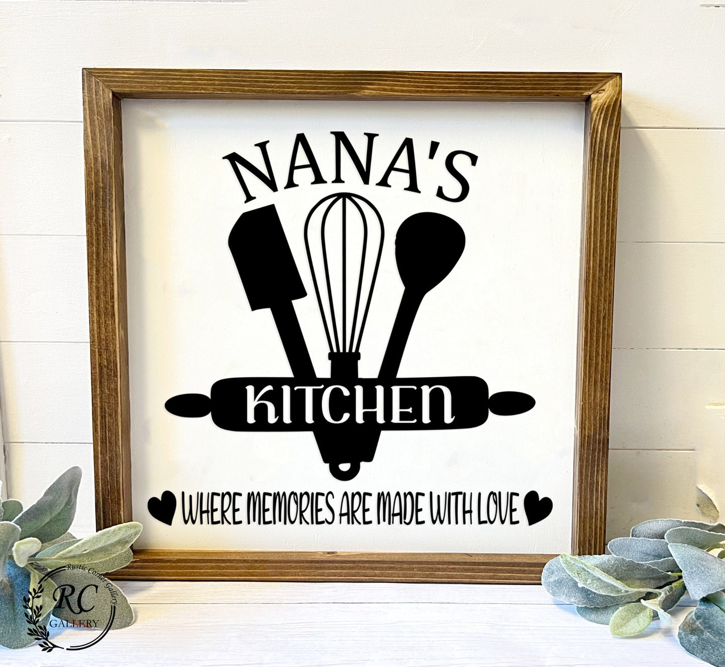 Mama's kitchen | Nana's kitchen farmhouse kitchen wood signs.